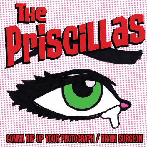 View full size cover The Priscillas - Gonna Rip Up Your Photograph