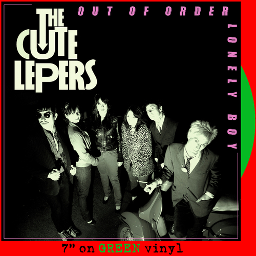 View full size cover The Cute Lepers - (I'm) Out Of Order (GREEN VINYL)