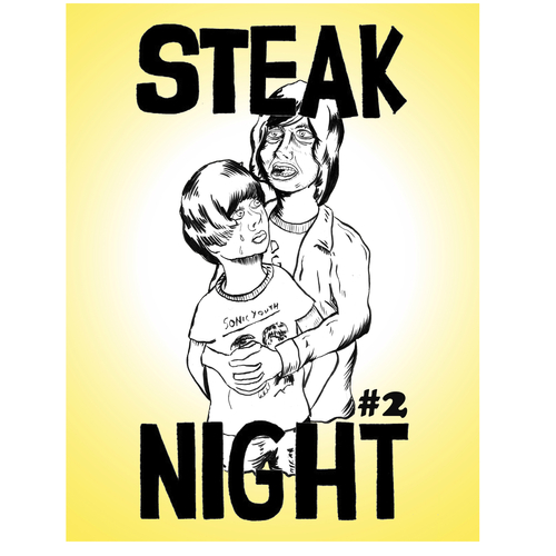View full size Steak Night 2 reprint (hardback)