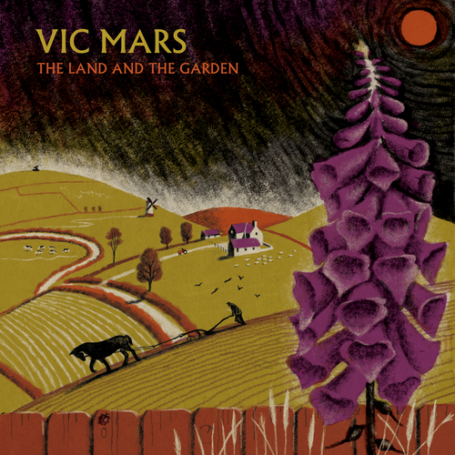 View full size cover Vic Mars - The Land and the Garden