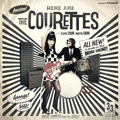 View full size cover The Courettes - Here Are The Courettes