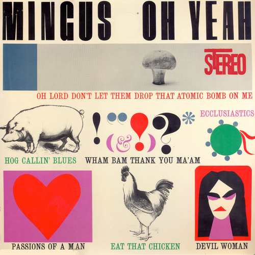 View full size cover Charlie Mingus - Oh Yeah
