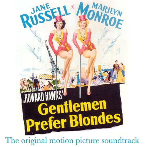 View full size cover Marilyn Monroe & Jane Russell - Gentlemen Prefer Blondes: Original Motion Picture Soundtrack