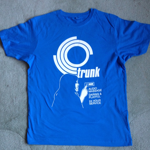 View full size New BLUE TRUNK LOGO Tee