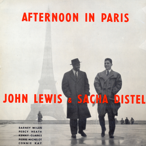 View full size cover John Lewis and Sacha Distel - Afternoon in Paris