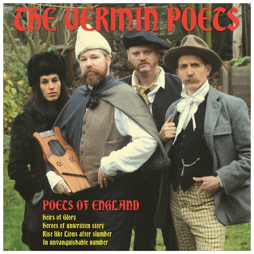 View full size cover Vermin Poets - Poets Of England