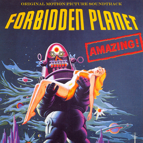 View full size cover Louis and Bebe Barron - Forbidden Planet - The Original Motion Picture Soundtrack