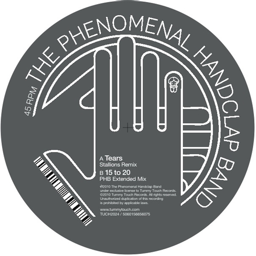 View full size cover The Phenomenal Handclap Band - Tears Remix 12"