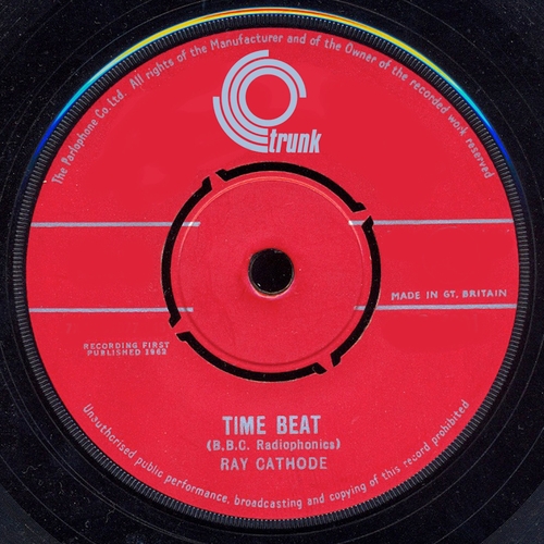View full size cover Ray Cathode - Time Beat (Remastered)