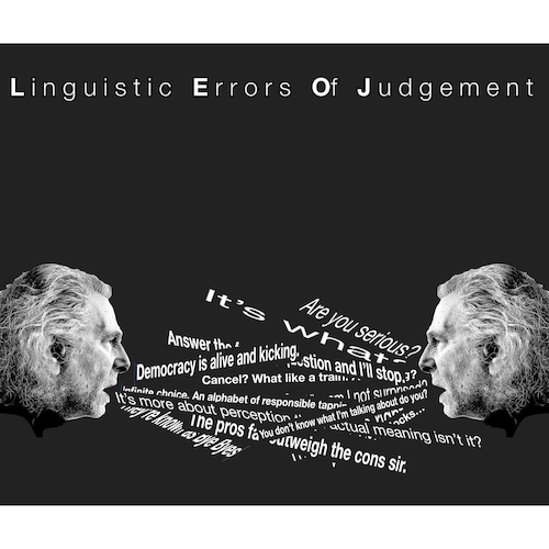 View full size cover Kevin Godley - Linguistic Errors of Judgement