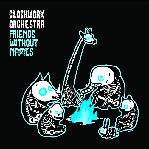 View full size cover Clockwork Orchestra - Friends Without Names