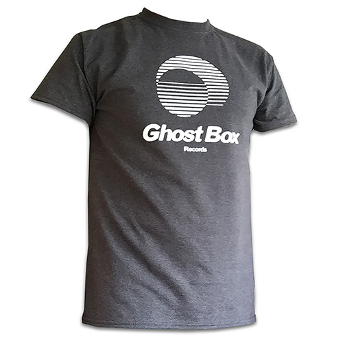 Ghost Box T Shirt Grey White Ghost Box