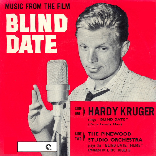 View full size cover Hardy Kruger & The Pinewood Orchestra - Music From the Film: Blind Date