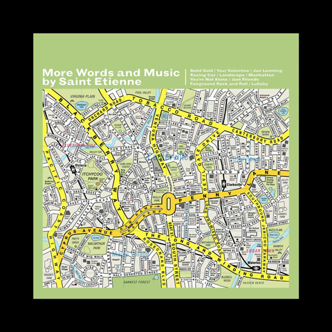 View full size ‘More Words And Music’ Black Vinyl LP with free Christmas card/CD