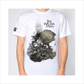 View full size The Wicker Man 40th Anniversary Edition T-Shirt - White