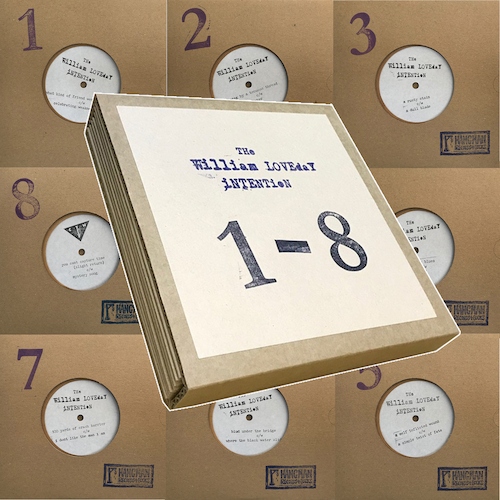 View full size cover The William Loveday Intention, CTMF - 1-8